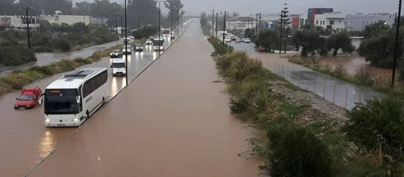 Στα 1,2 εκτ. ευρώ οι ζημίες από την κακοκαιρία στα Χανιά σύμφωνα από μελέτη του Δήμου